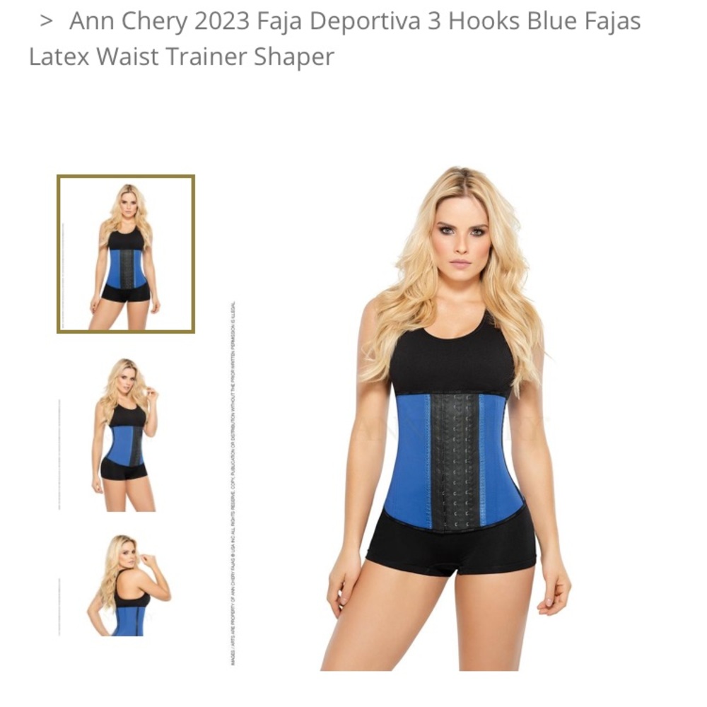 Ann Chery latex waist trainer